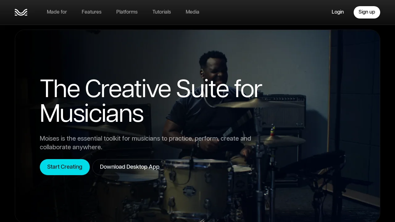 Moises App screenshot 1