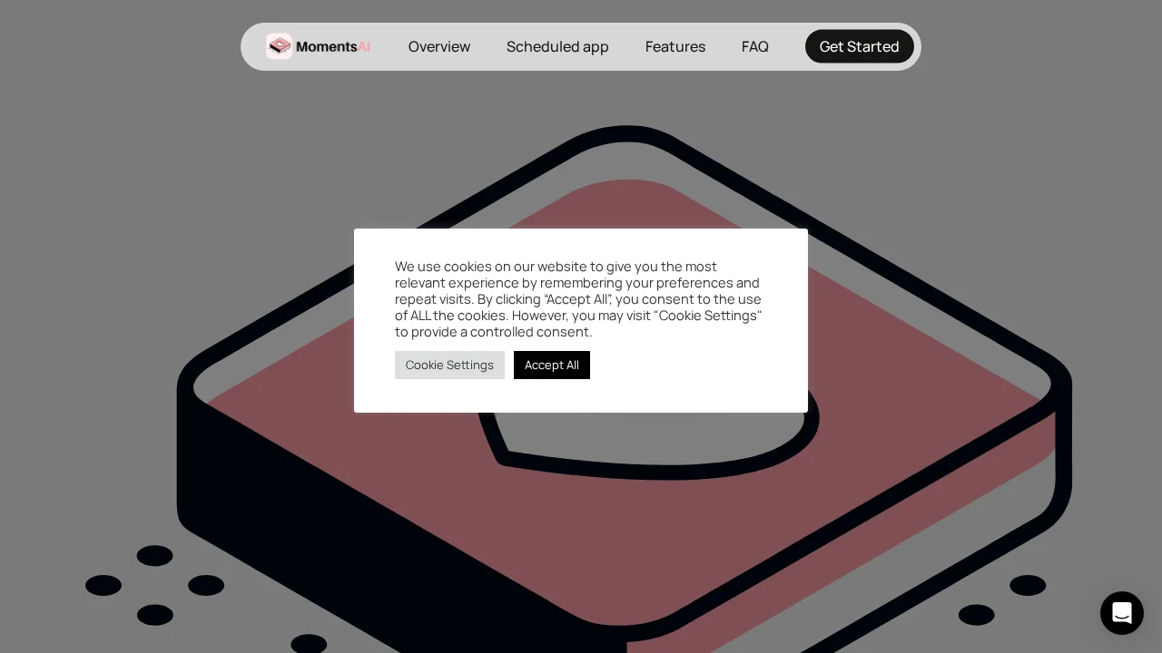 Moments screenshot 1