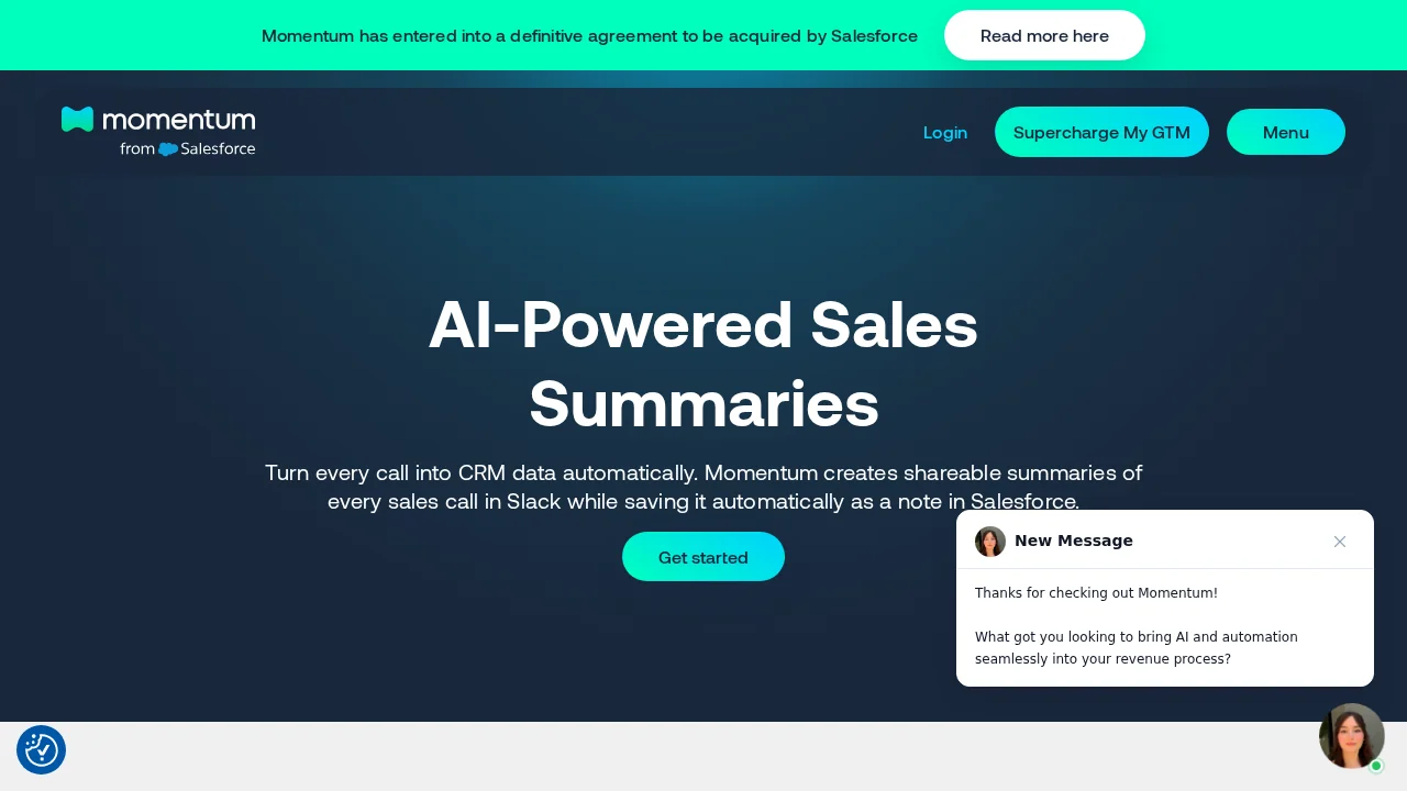 Momentum screenshot 1