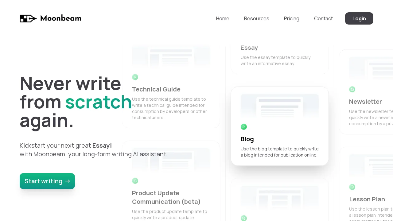 Moonbeam screenshot 1