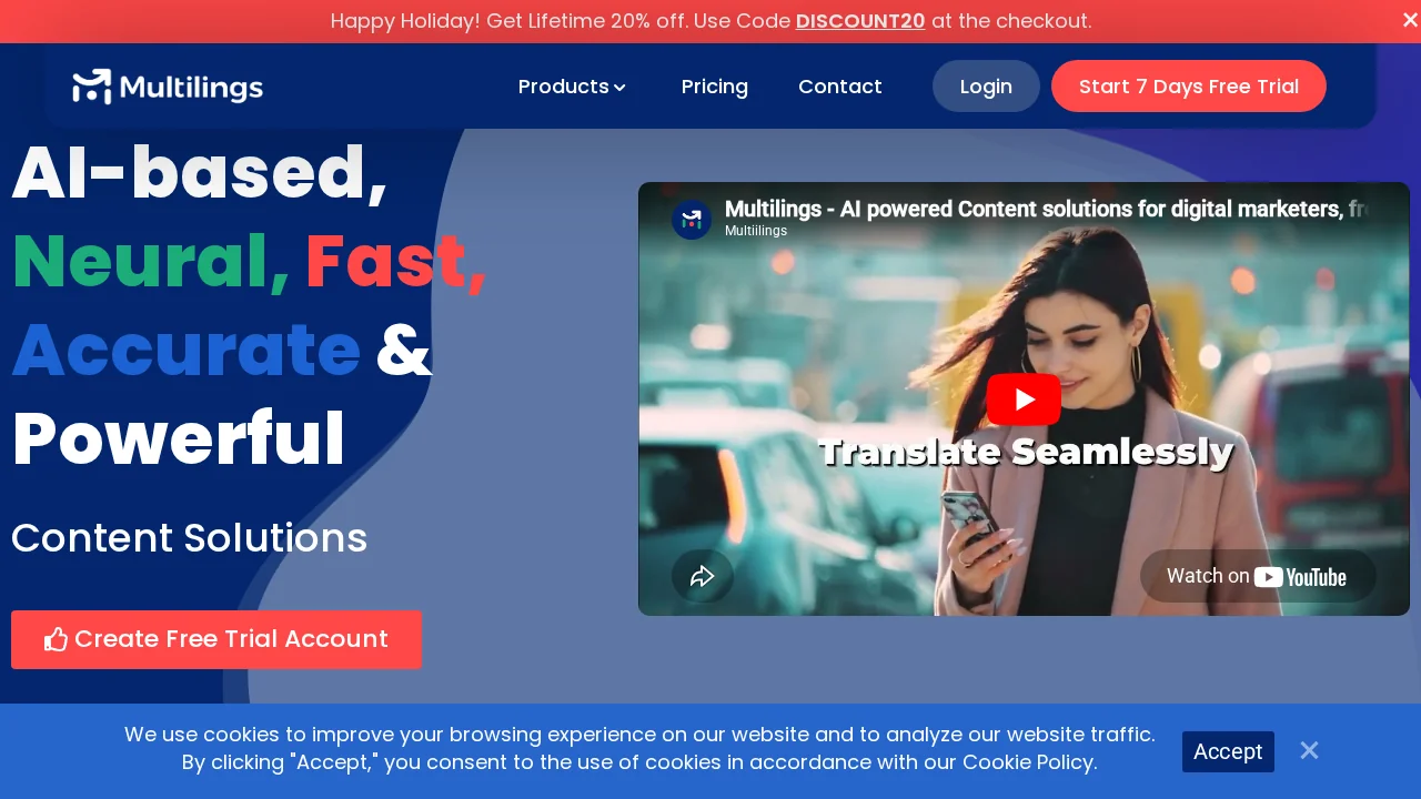 Multilings screenshot 1