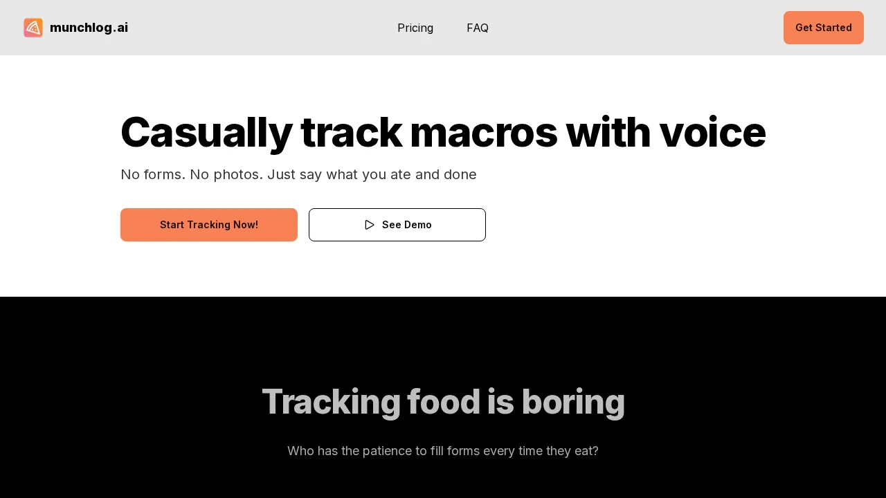 Munchlog AI screenshot 1