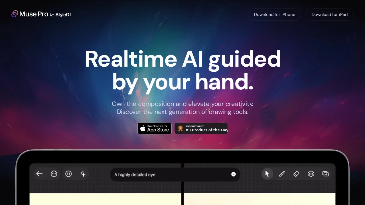 Muse Pro screenshot 1