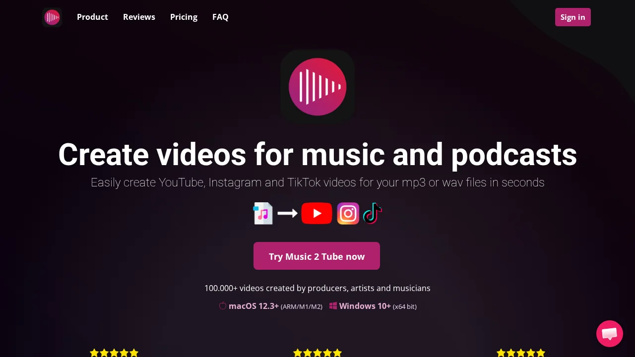 Music 2 Tube screenshot 1