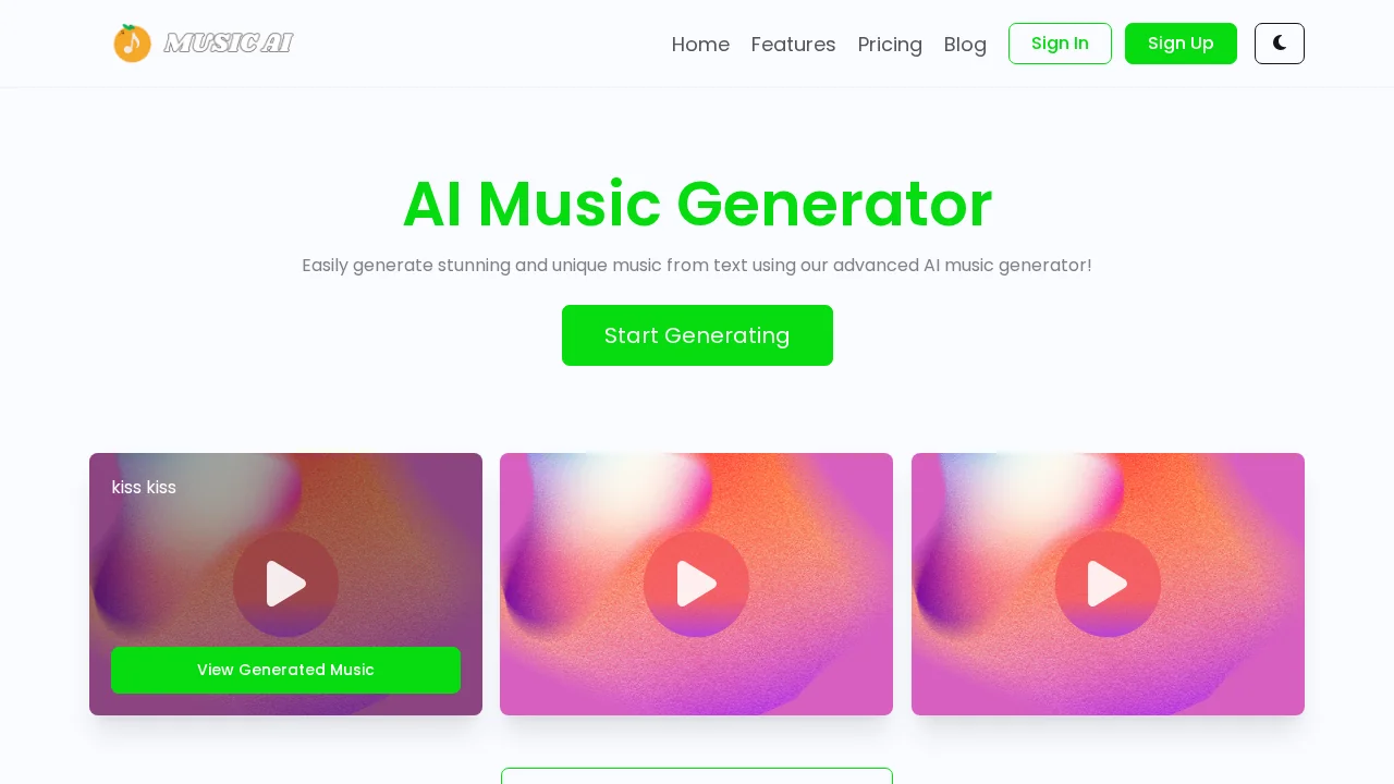 Music AI screenshot 1
