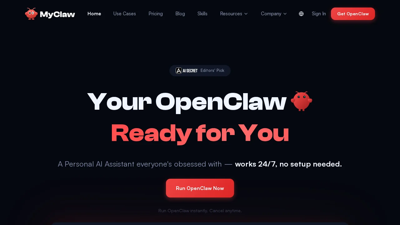 MyClaw.ai screenshot 1