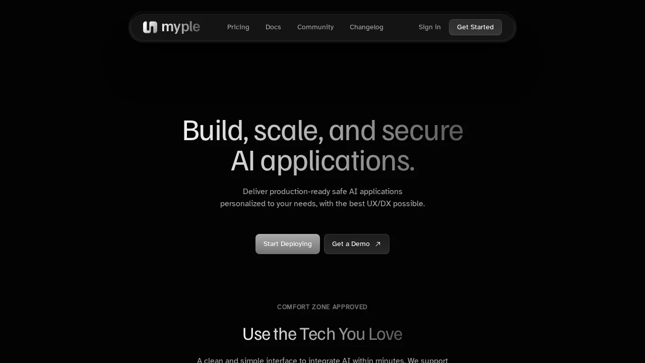 Myple screenshot 1