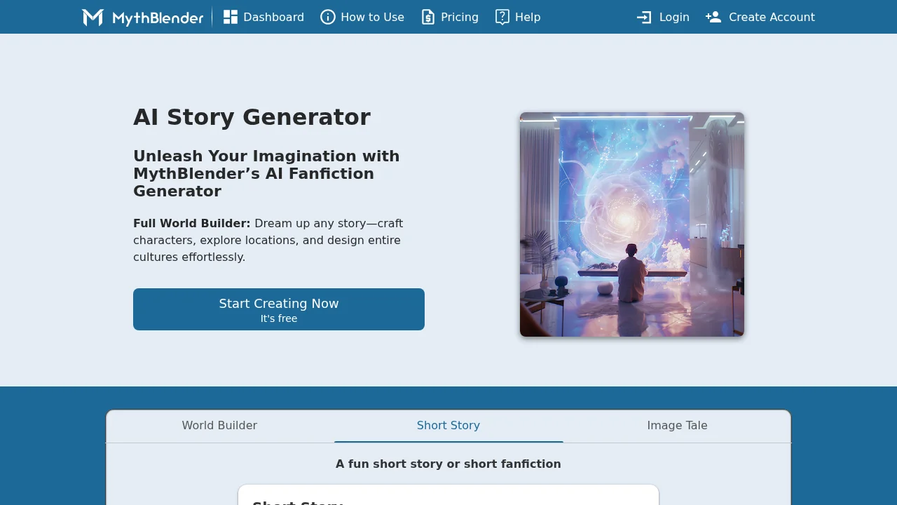 MythBlender screenshot 1