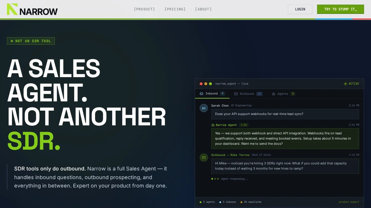 Narrow AI screenshot 1