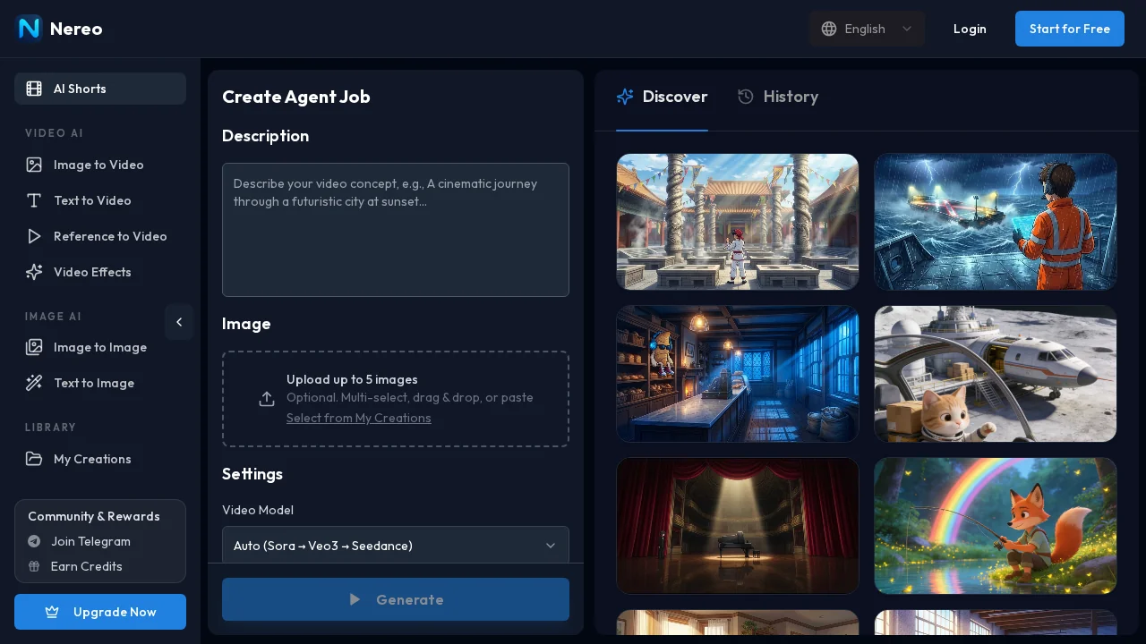 Nereo AI Anime Shorts screenshot 1