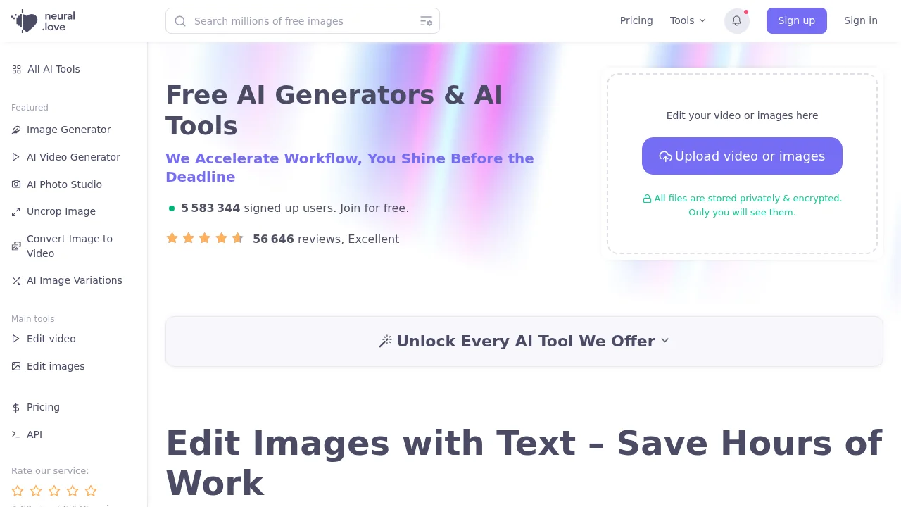 Neural.Love screenshot 1