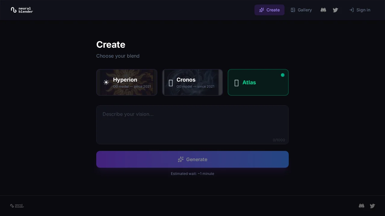 Neuralblender screenshot 1