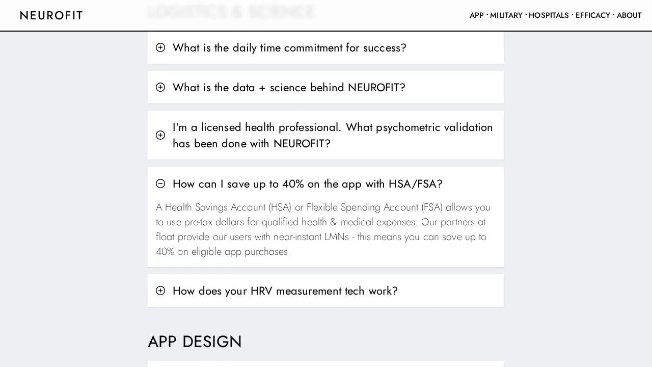 NEUROFIT App: Vagus Nerve Reset screenshot 1