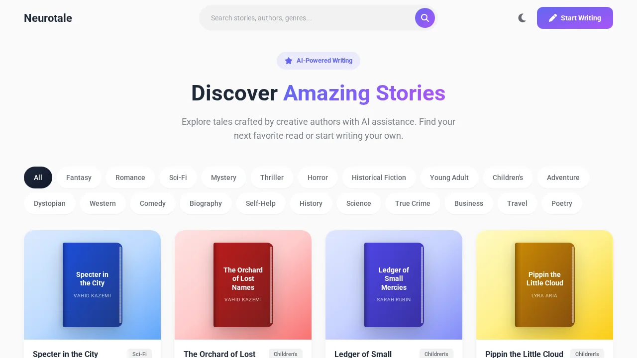 Neurotale screenshot 1