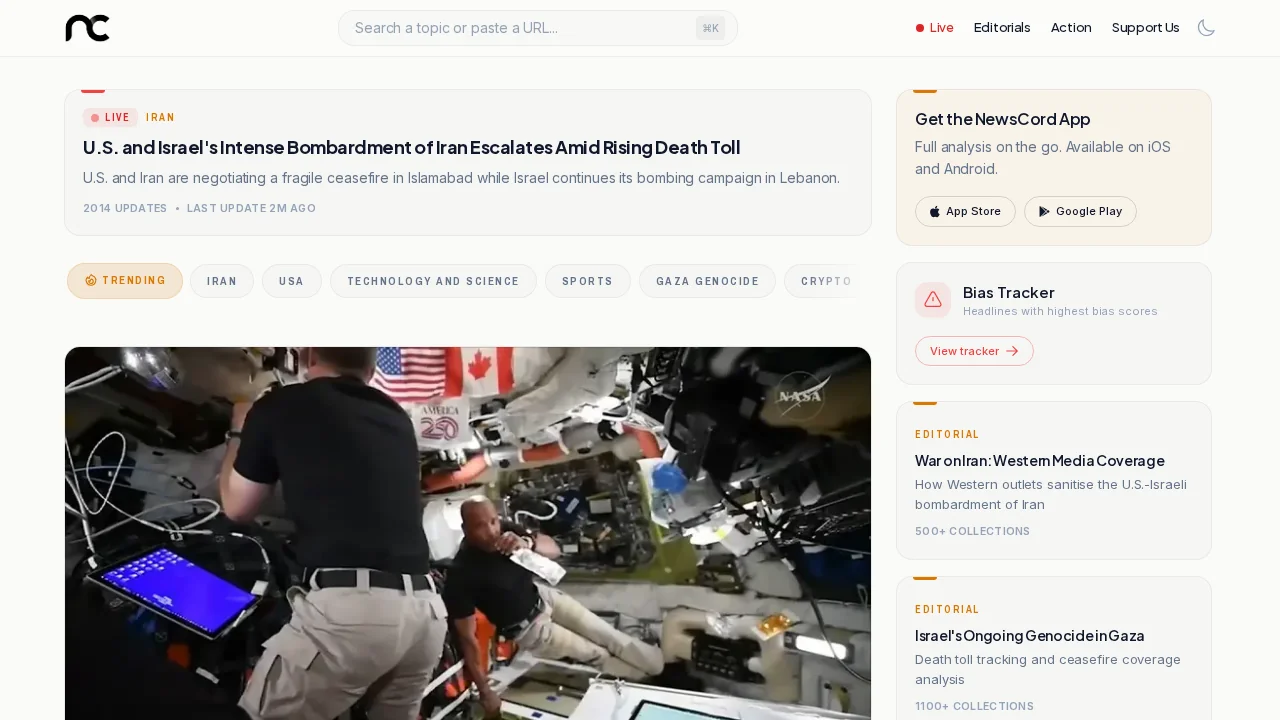 NewsCord screenshot 1