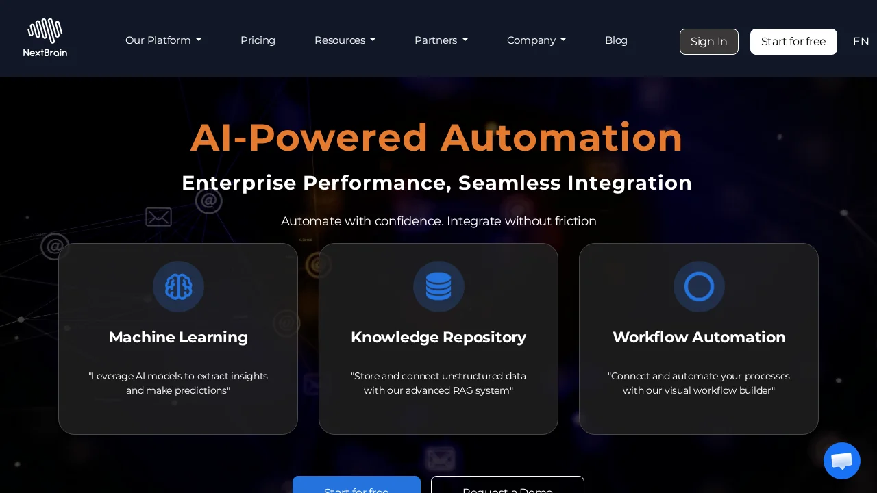 NextBrain screenshot 1