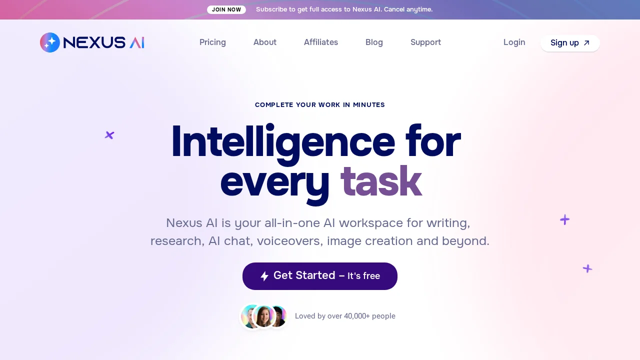Nexus AI screenshot 1
