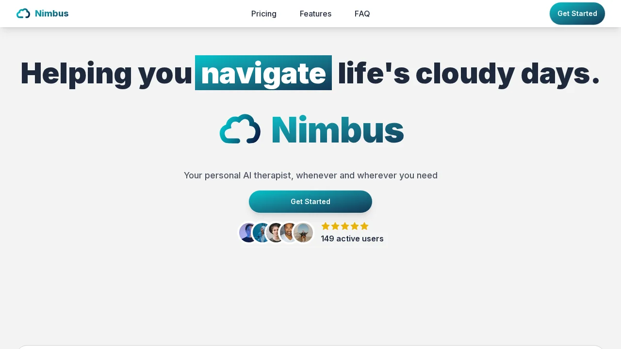 Nimbus screenshot 1