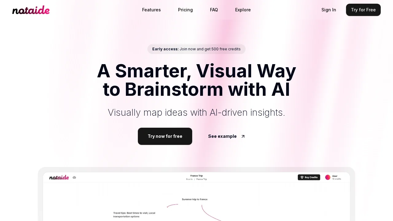 Notaide screenshot 1