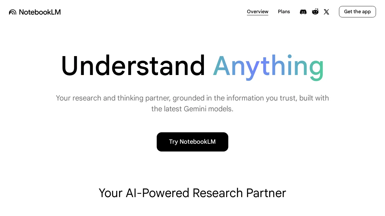NotebookLM screenshot 1