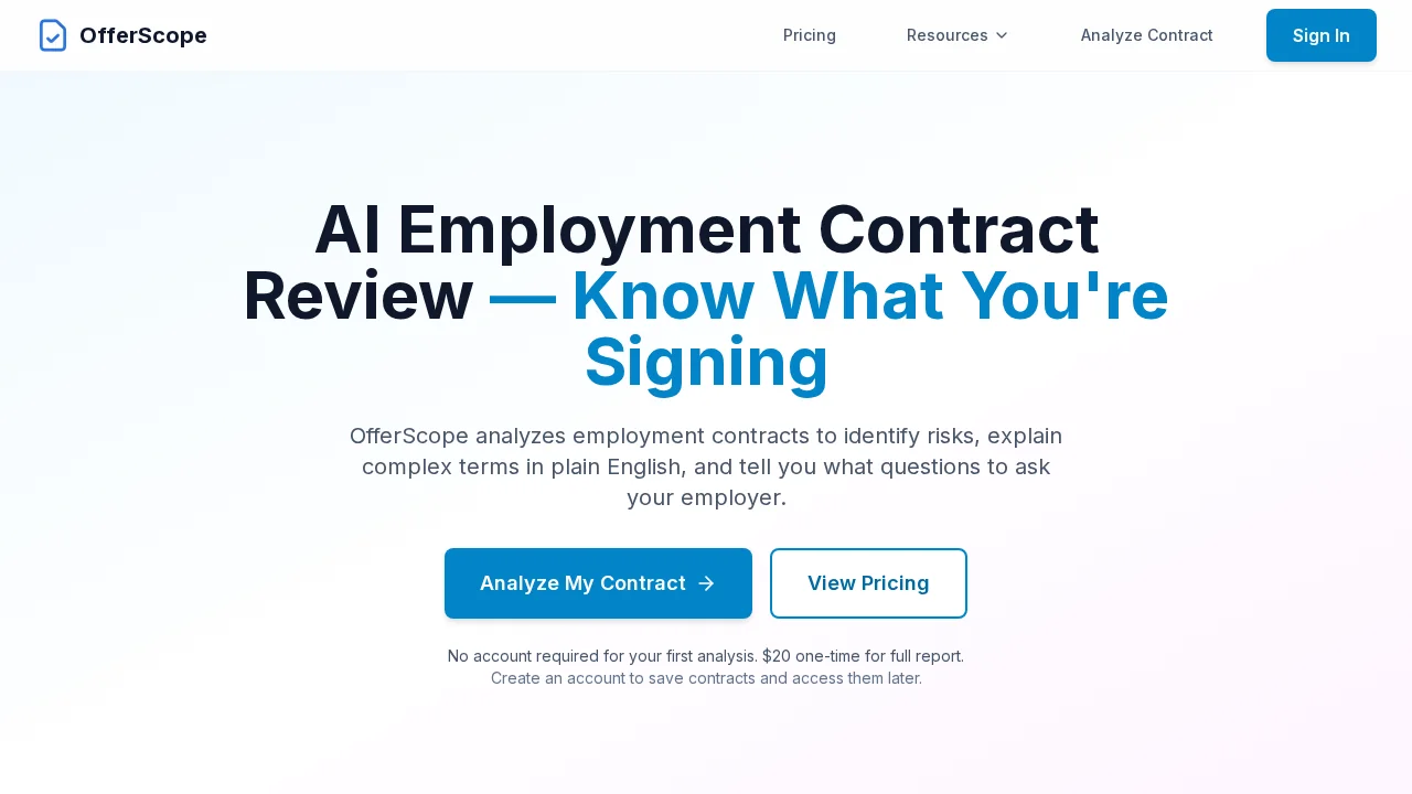 OfferScope screenshot 1