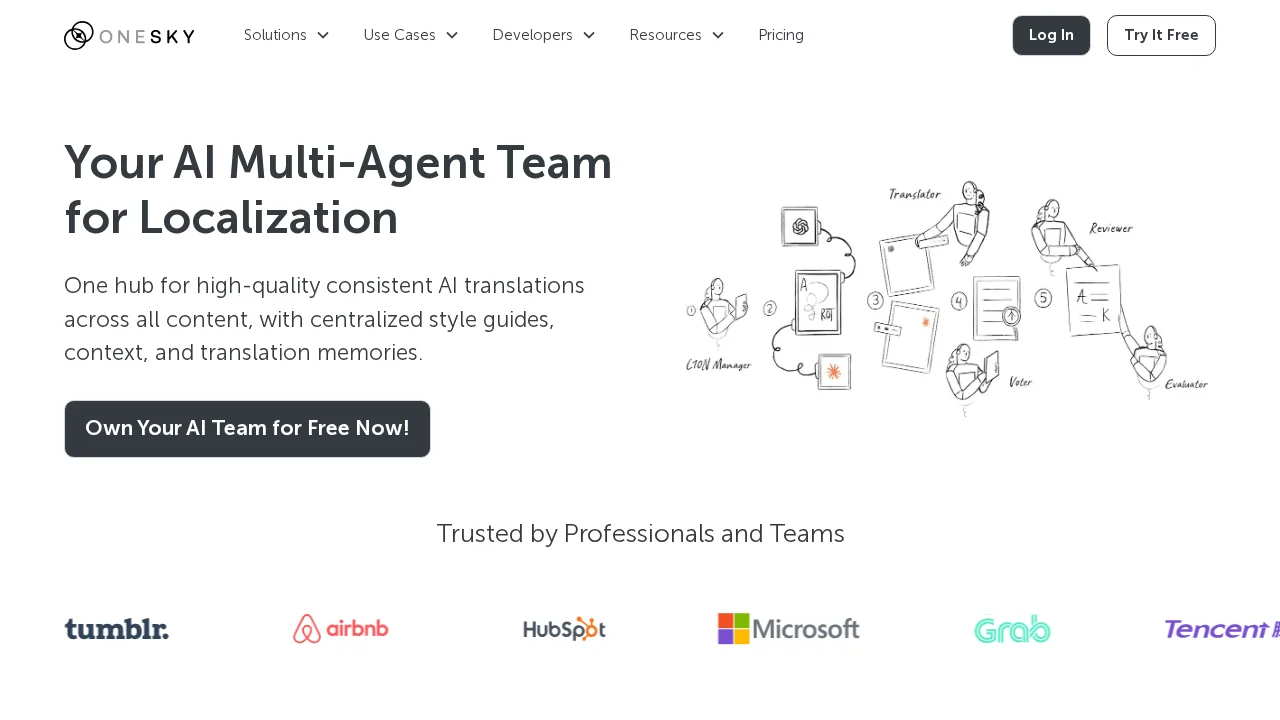 OneSky Localization Agent screenshot 1
