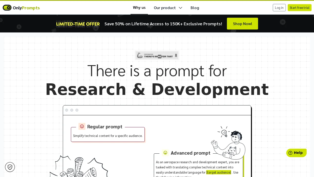 OnlyPrompts screenshot 1