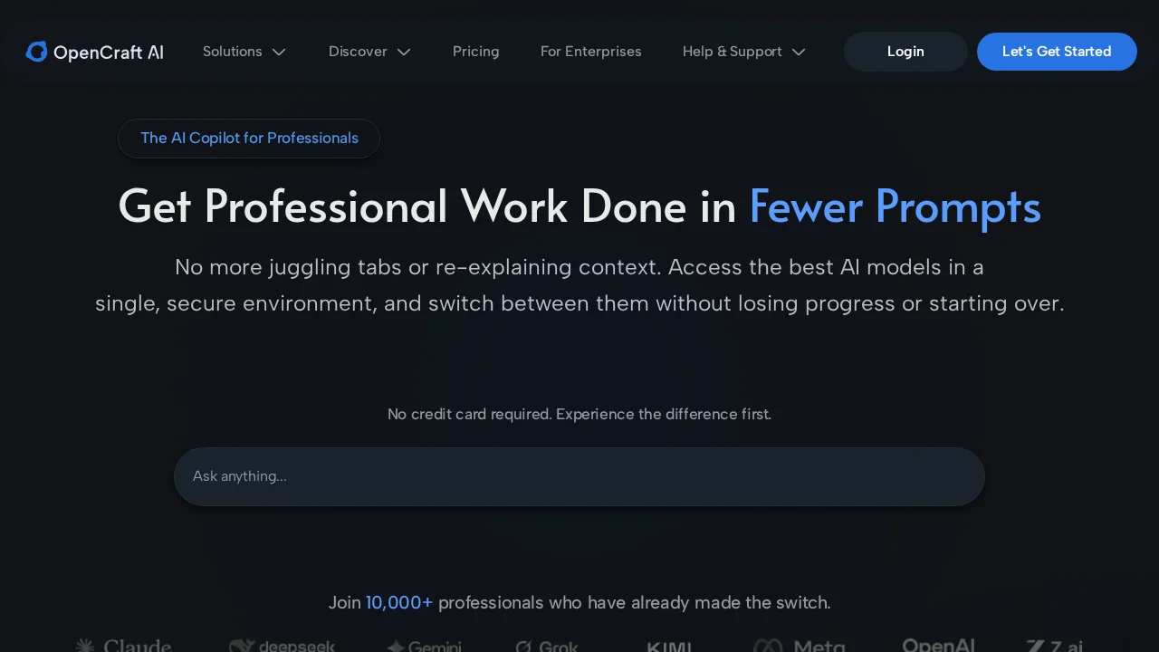 OpenCraftAI screenshot 1