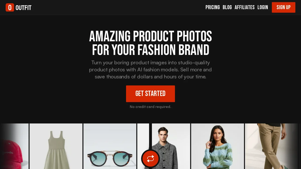 Outfit.fm screenshot 1