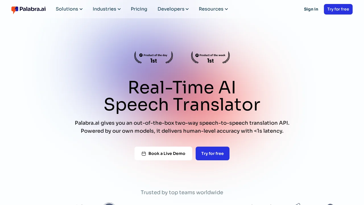 Palabra.ai screenshot 1