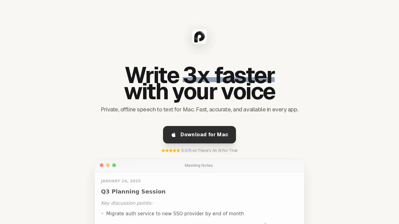 Paraspeech screenshot 1
