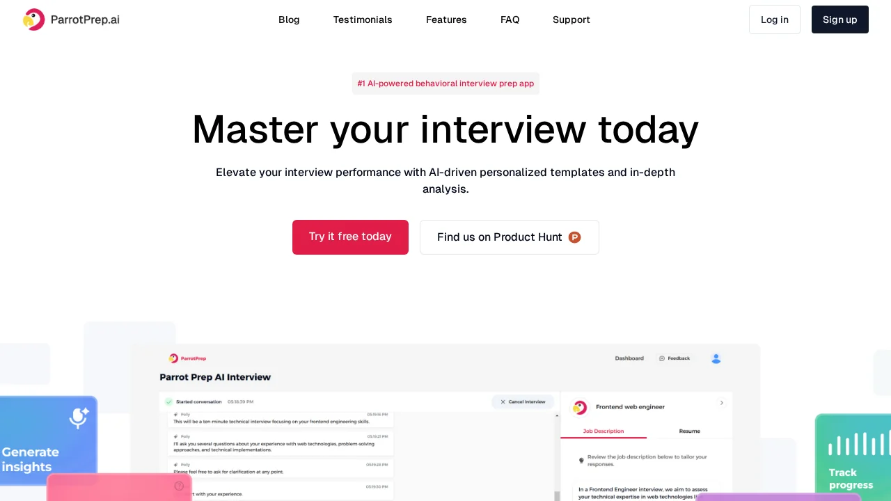 ParrotPrep screenshot 1