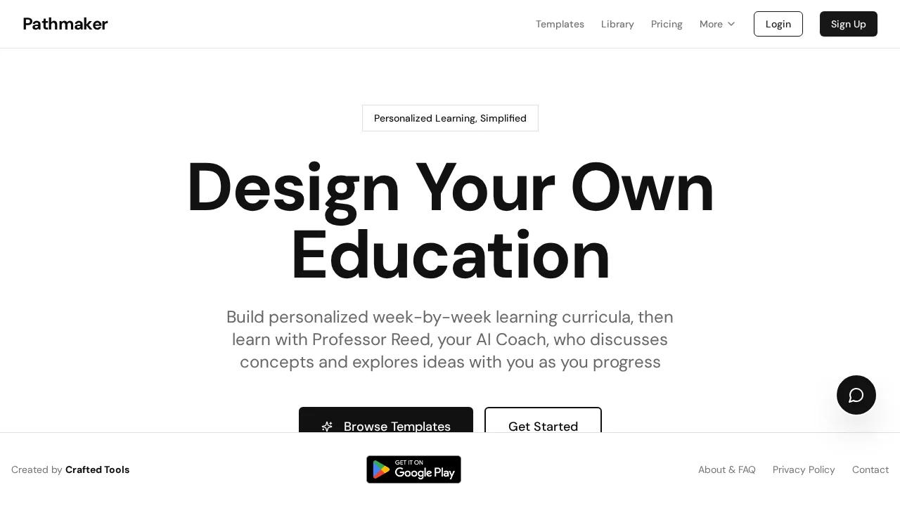 Pathmaker screenshot 1