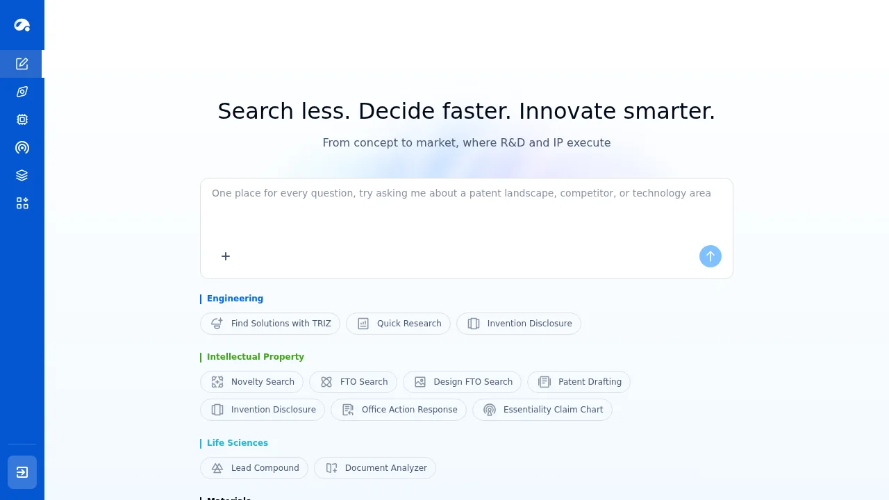 Patsnap Eureka screenshot 1