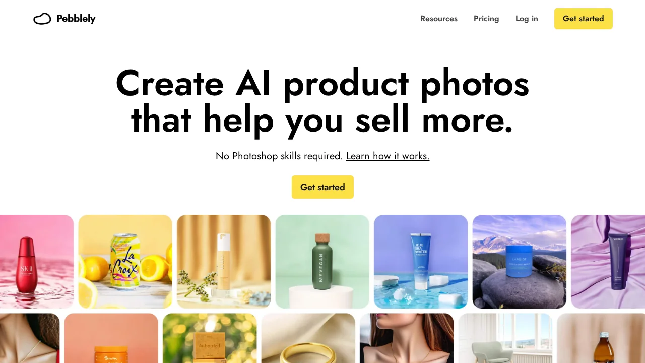 Pebblely screenshot 1