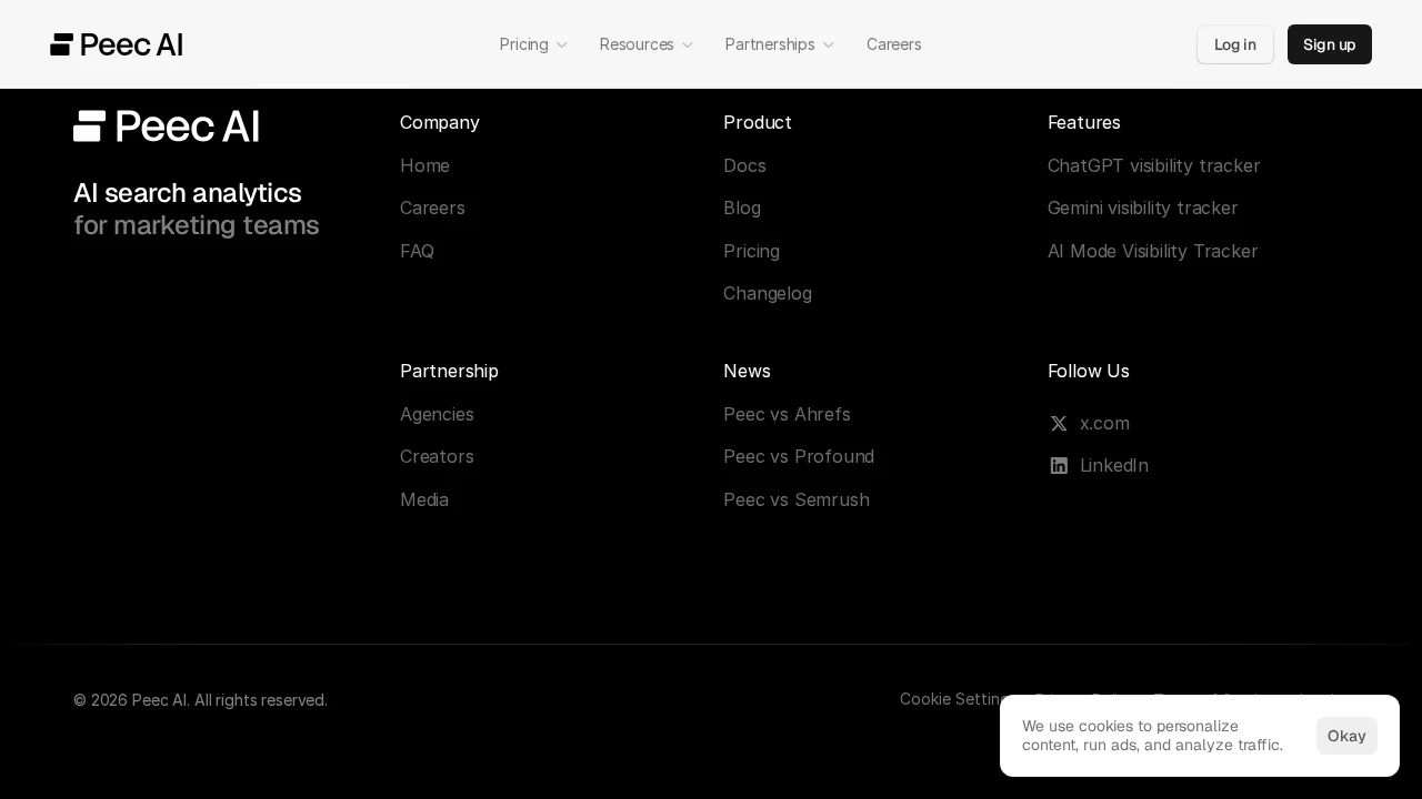 Peec AI screenshot 1