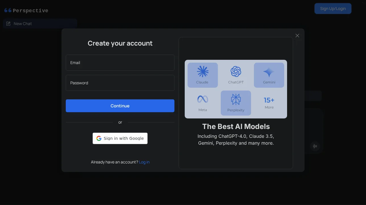 Perspective screenshot 1