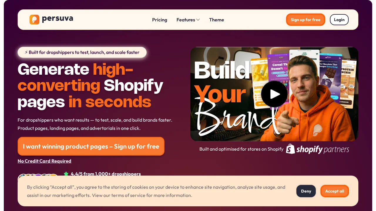 Persuva - Create Ads That Convert screenshot 1