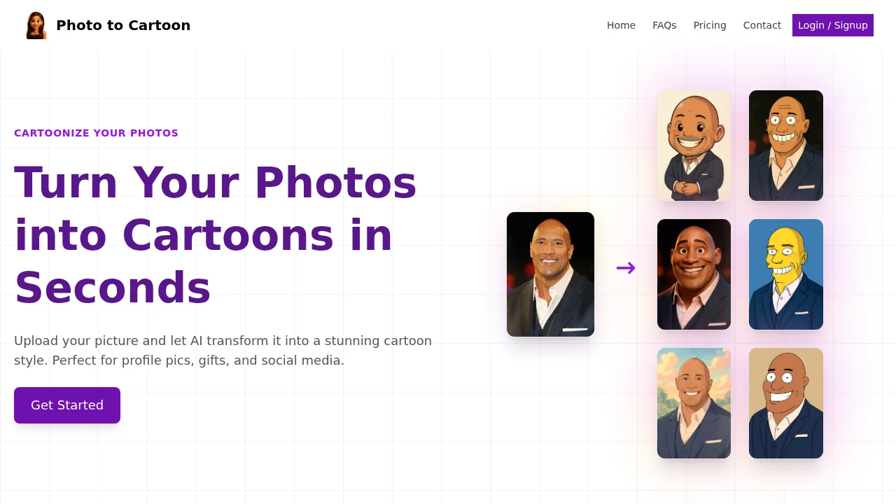 Photo to Cartoon.co screenshot 1