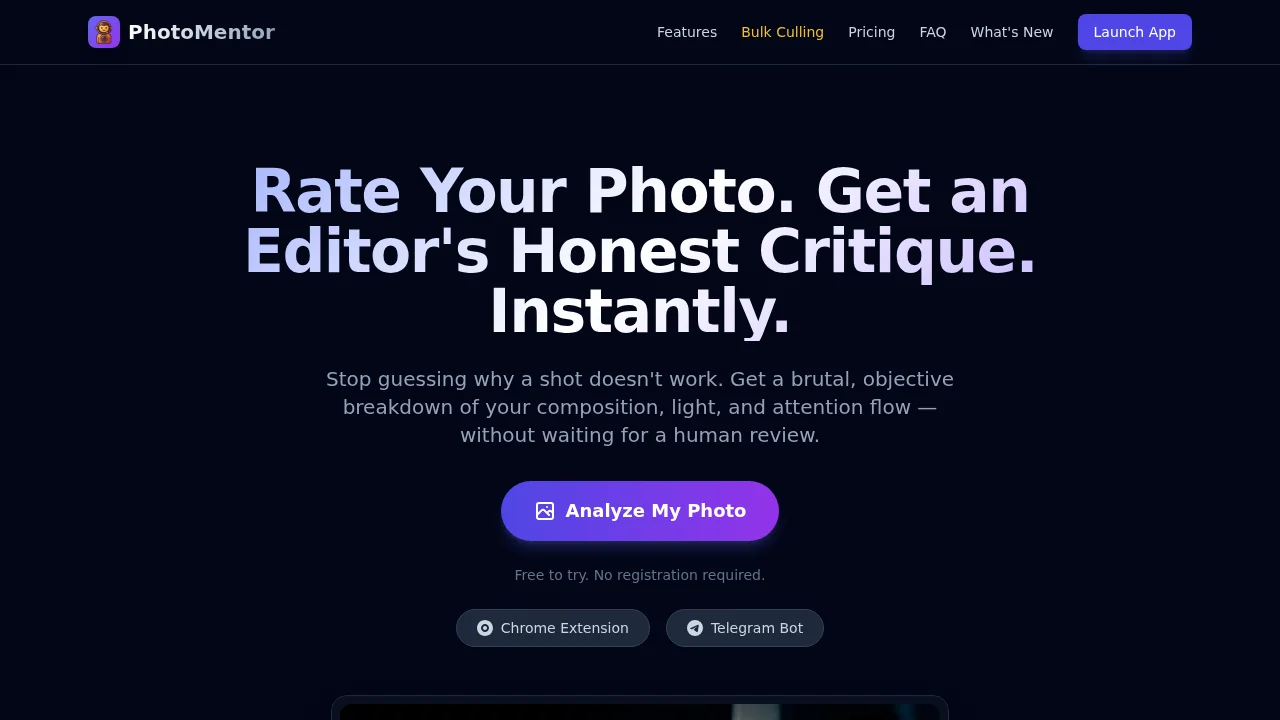 PhotoMentor screenshot 1