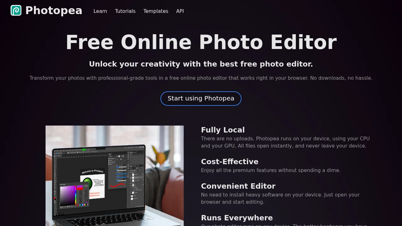 Photopea screenshot 1