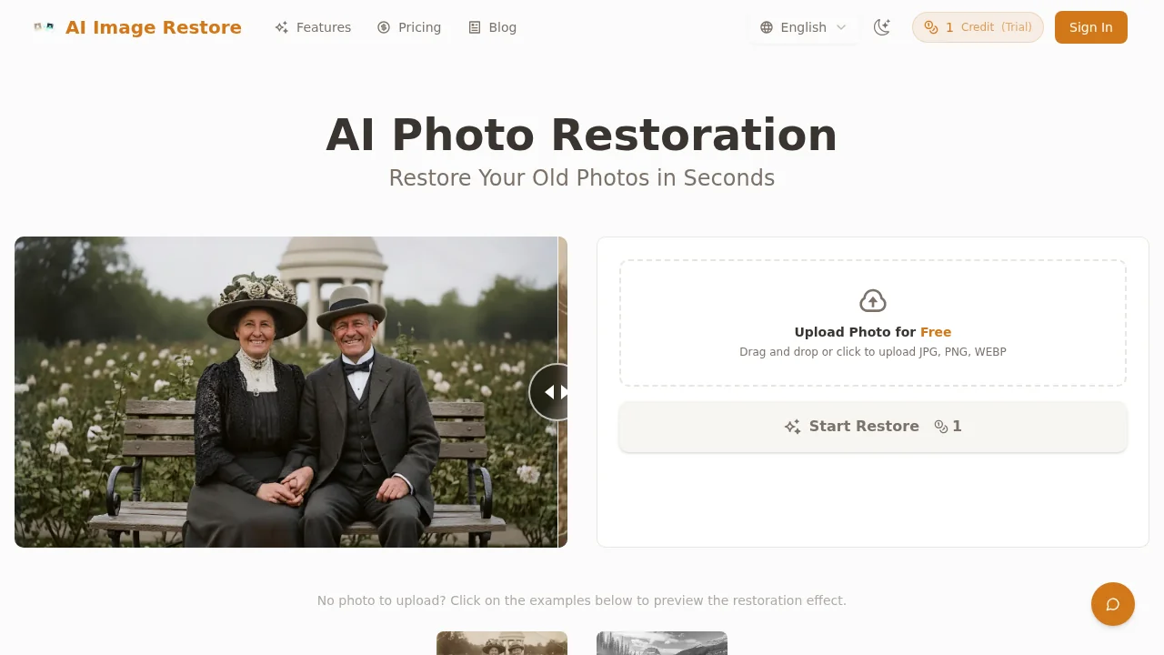 PhotoRestore.ai screenshot 1