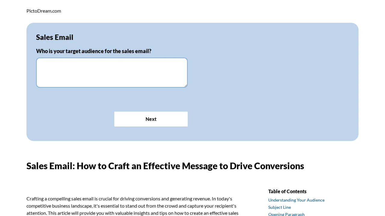 PictoDream screenshot 1