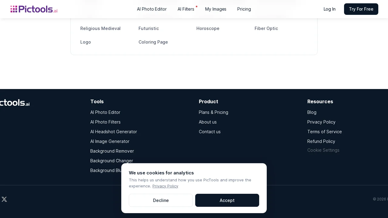 PicTools AI Image Generator & Photo Editor screenshot 1