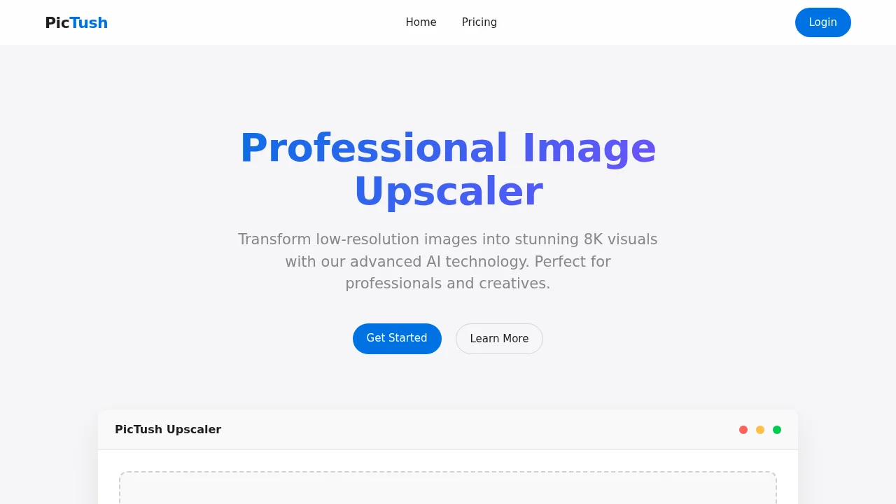 PicTush screenshot 1
