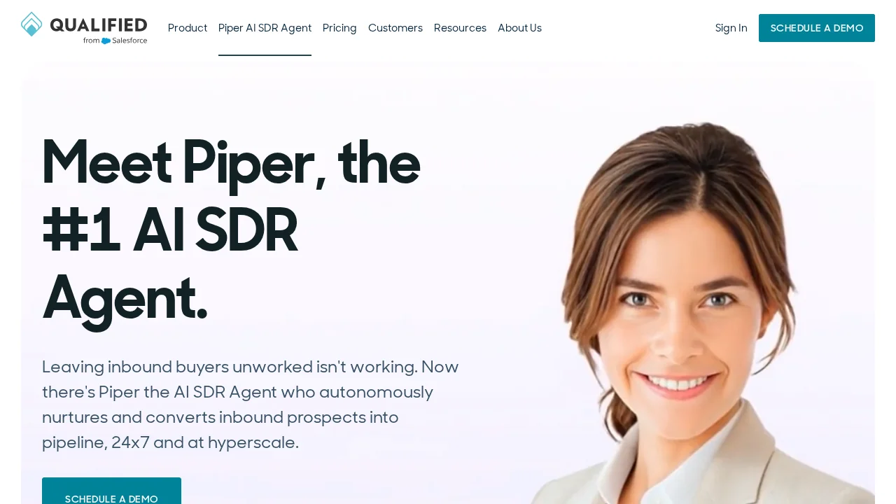 Piper SDR Agent by Qualified screenshot 1