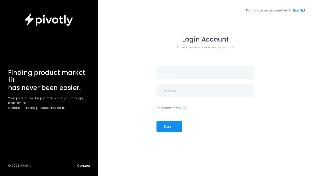 Pivotly screenshot 1