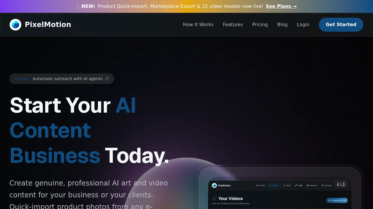 PixelMotion screenshot 1