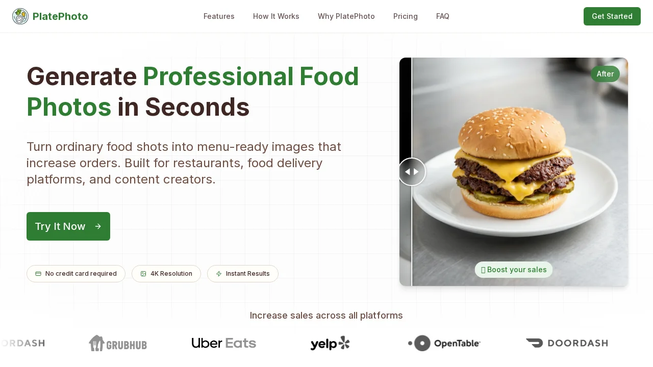 PlatePhoto screenshot 1