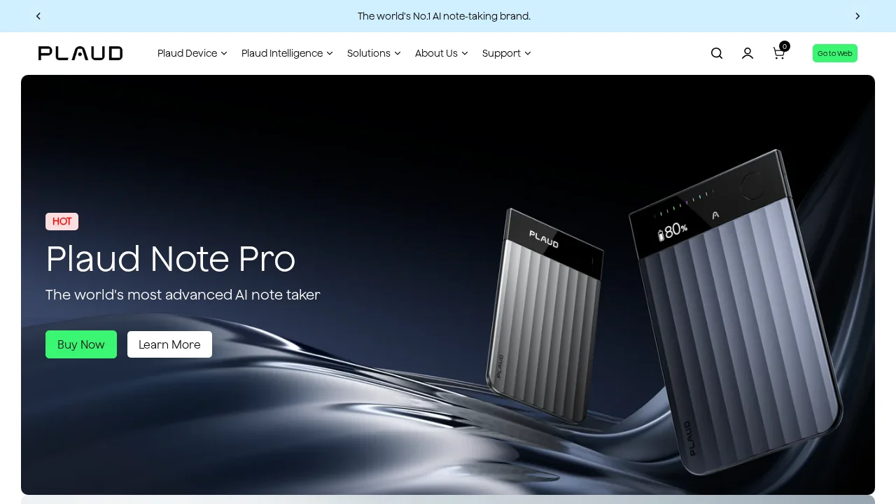 PLAUD NOTE screenshot 1